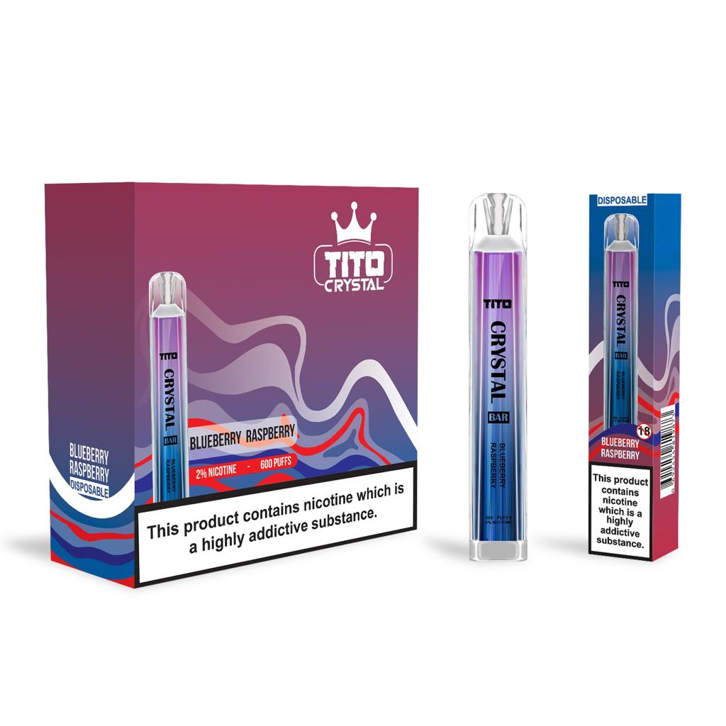 Tito Crystal Bar 600 Puffs Disposable Vape