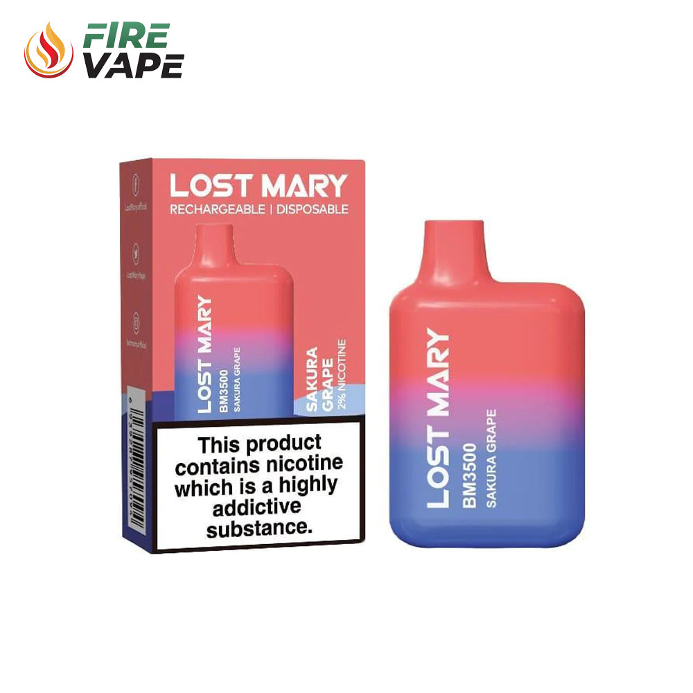 Lost Mary 3500 Puffs | 12 New Flavours | Fire Vapes